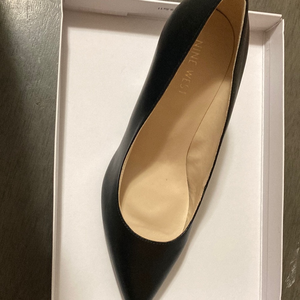 Elegant black square heels comfortable shoes for all occasions this holiday.